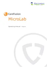 Ebrington Medical CareFusion MicroLab Operating Manual preview