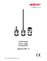 Ebro EBI 11 Series Operating Instructions Manual preview