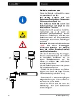 Preview for 14 page of Ebro EBI 11 Series Operating Instructions Manual