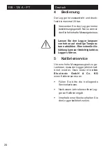 Preview for 20 page of Ebro EBI-125 A Manual