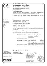 Preview for 32 page of Ebro EBI-2-BUS Manual