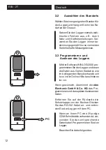 Preview for 12 page of Ebro EBI-2T 100 Series Operating Instructions Manual