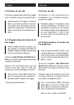 Preview for 13 page of Ebro EBI-2T 100 Series Operating Instructions Manual