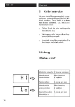 Preview for 16 page of Ebro EBI-2T 100 Series Operating Instructions Manual