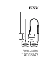 Ebro EBI-85 A Manual preview