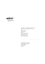 Предварительный просмотр 36 страницы Ebro EBI IF-400 Manual