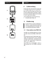 Предварительный просмотр 12 страницы Ebro FOM 310 Manual