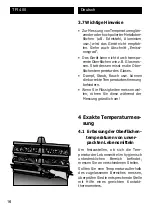 Предварительный просмотр 16 страницы Ebro TFI 400 Instruction Manual