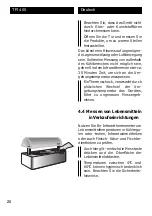 Preview for 20 page of Ebro TFI 400 Instruction Manual