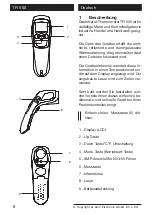 Предварительный просмотр 8 страницы Ebro TFI 500 Manual