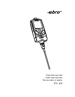 Предварительный просмотр 1 страницы Ebro TFX 450 Manual