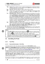 Предварительный просмотр 30 страницы EBS Ink-Jet Systems EBS-6200 User Manual