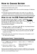 Preview for 5 page of EBS BLACK LABEL OCTABASS User Manual