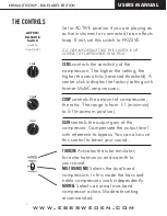 Предварительный просмотр 3 страницы EBS BLUE LABEL MultiComp User Manual