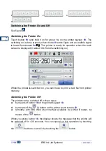 Preview for 16 page of EBS HANDJET -260 Operating Manual