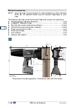 Preview for 128 page of EBS HANDJET -260 Operating Manual