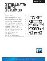 Preview for 1 page of EBS RETRACER DELAY User Manual