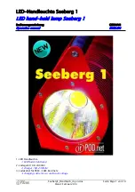 EBS Seeberg 1 Operation Manual preview