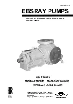 Ebsray MD Series Installation, Operation & Maintenance Instructions Manual preview