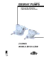 Ebsray Z Series Installation, Operation & Maintenance Instructions Manual предпросмотр