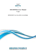 Ebyte E104-BT5011A User Manual предпросмотр