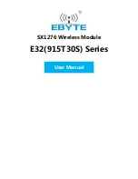 Preview for 1 page of Ebyte E44-TTL-100 User Manual