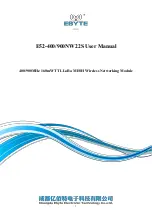 Предварительный просмотр 1 страницы Ebyte E52-400/900NW22S User Manual