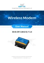 Ebyte E810-DTU User Manual предпросмотр