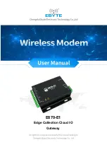 Preview for 1 page of Ebyte E870-E1 User Manual