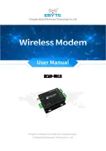 Предварительный просмотр 1 страницы Ebyte ECAN-W01S User Manual