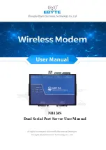 Предварительный просмотр 1 страницы Ebyte NB124S User Manual