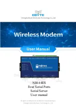 Ebyte NB144ES User Manual preview