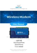 Ebyte NB144S User Manual preview