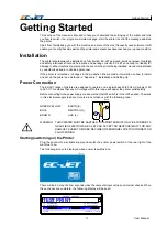 Предварительный просмотр 20 страницы EC-JET EC-JET400 User Manual