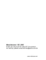 Preview for 8 page of EC Line EC-PM-58110 User Manual