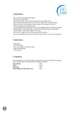 Preview for 2 page of EC Line EC-PM-80250 User Manual