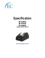 Preview for 1 page of EC Line GP-5850 Series Specifications