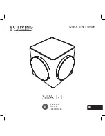 Предварительный просмотр 1 страницы EC LIVING SIRA L-1 Quick Start Manual