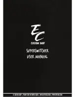 EC Pedals Superswitcher User Manual preview