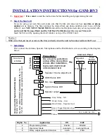 ECA GSM-18V3 Installation Instructions предпросмотр