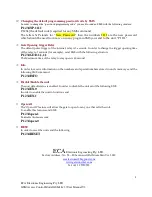 Preview for 4 page of ECA GSM18v4 User Manual