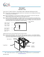 Предварительный просмотр 1 страницы ECA Intercept 2 Installation Sheet