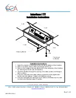 Preview for 2 page of ECA Interface I TT Installation Instructions