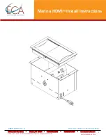 Предварительный просмотр 1 страницы ECA Marina HDMI MAR-H-AL-108 Install Instructions