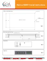 Предварительный просмотр 4 страницы ECA Marina HDMI MAR-H-AL-108 Install Instructions