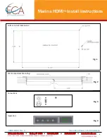 Preview for 4 page of ECA Marina HDMI MAR-H-BA-108 Installation Instructions