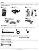 Предварительный просмотр 2 страницы ECCB OUTDOOR Adirondack Assembly Instructions