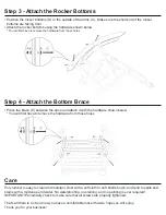 Предварительный просмотр 4 страницы ECCB OUTDOOR Adirondack Assembly Instructions