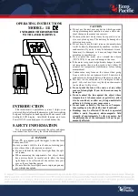 Ecco Pacific 111 Operating Instructions preview