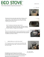 Preview for 19 page of ECCO STOVE 678EC Manual